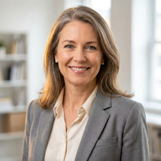 Foto de perfil correspondiente a Sarah Coleman, identificada con el cargo de Directora Financiera en Mercado Capitalum
