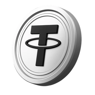 Ícono de Tether USDT ubicado en el área de datos de la cuenta