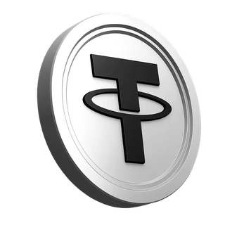 Visualización del token Tether USDT dentro del apartado de información de la plataforma